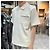 Thom Browne Polo a maniche corte in interlock con tasca e tre righe bianche Bianco - vista 22