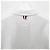 Thom Browne Polo a maniche corte in interlock con tasca e tre righe bianche Bianco - vista 7