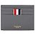 Thom Browne Pebble Grain Note Compartment Single Card