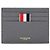 Thom Browne Pebble Grain Note Compartment Single Card - view 4