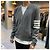 Thom Browne Milano Stitch Overbrand Bar Cardigan Mittelgrau Braun - Ansicht 15