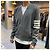 Thom Browne Milano Stitch Overbrand Bar Cardigan Mittelgrau Braun - Ansicht 3