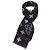 Louis Vuitton Sciarpa in Lana Monogram Vivienne Grigio Scuro Marrone