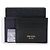 Prada Cartera de metal con logo dorado Negro - vista 8