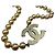 Chanel Collana lunga in perle con metallo dorato D'oro - vista 4