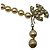 Chanel Collana lunga in perle con metallo dorato D'oro - vista 5