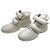 Miu Miu Sneakers alte da donna in nappa con Velcro Bianco - vista 4