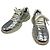Miu Miu Sneakers Metalliche Trapuntate da Donna Argento - vista 2