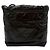 Chanel Mini borsa hobo in pelle di vitello lucida argento nero - Ansicht 4