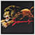 Givenchy Clutch Lion Nero - vista 3