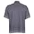 Dior Camicia in seta a maniche corte obliqua Blu  - vista 3