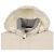 Brunello Cucinelli Taft-Hooded-Padding-Jacke Weiß - Ansicht 7