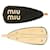 Miu Miu Logo Hair Clip Set Black  - view 2