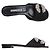 Manolo Blahnik Sandali Gioiello BLCK PRALINA Nero - vista 3
