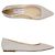 Jimmy Choo Scarpe da Sposa ROMYFLATDGZ PLATINUMICE Scarpe Flat Marrone - vista 2