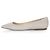 Jimmy Choo Scarpe da Sposa ROMYFLATDGZ PLATINUMICE Scarpe Flat Marrone - vista 3