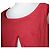 Comme Des Garcons Abito rosso con spacco - vista 4