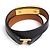 Hermès Bracciale Doppio in Epsom Nero La Medor con Oro XS Multicolore - vista 3