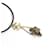 Chanel Collana con Pendente Coco Argento  - vista 5