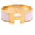 Hermès Bracciale Click Clack Sakura in Oro Rosa Arancione