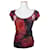 Dolce & Gabbana Oberteil mit Spitzendetails Rot  - Ansicht 1