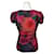 Dolce & Gabbana Oberteil mit Spitzendetails Rot  - Ansicht 2