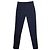 Versace Pantaloni blu navy con dettagli gialli Nero - vista 2