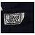 Versace Pantaloni blu navy con dettagli gialli Nero - vista 3