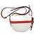 Loewe Borsa a tracolla rossa Off-White con pattina Marrone - vista 3