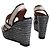 Sandali con piattaforma in rattan Sonia Rykiel Multicolore - vista 4