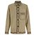 Isabel Marant Giacca overshirt in cotone ricamato Bianco