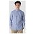 Ralph Lauren Camisa de listras em popeline stretch com logo Pony bordado - vista 4