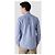 Ralph Lauren Camisa de listras em popeline stretch com logo Pony bordado - vista 6