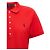 Ralph Lauren Polo de algodão stretch com mangas curtas e logo de pônei Vermelho - vista 6