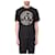 Versace T-Shirt mit Emblem-Patch Schwarz  - Ansicht 1