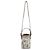 Fendi Multicolor FF bestickte Mini-Umhängetasche aus Canvas Braun - Ansicht 5