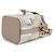 Fendi Multicolor FF bestickte Mini-Umhängetasche aus Canvas Braun - Ansicht 6