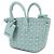 Balenciaga Borsa Tote Bistro XS Verde - vista 4