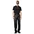 Versace T-Shirt mit Kristall-Logo Schwarz