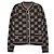 Gucci GG Woll Boucle Jacquard Cardigan Grün