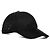 Prada Casquette de baseball en nylon avec logo triangle Noir - vue 5