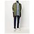 Ralph Lauren Camicia Oxford a righe con logo Pony Blu - vista 5
