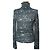 Top a collo alto floreale verde teal Isabel Marant Blu