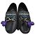 Tod's Mocassini da guida con frange nere Nero - vista 2