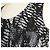 Maison Martin Margiela Vestido sin mangas estampado Negro - vista 5