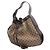 Gucci Grande borsa hobo in jacquard con logo GG Marrone - vista 2
