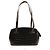 Bally Borsa a Spalla Wani in Alligatore Nero Lucido