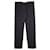Dior Pantalones de algodón navy Christian Negro