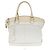 Louis Vuitton Borsa tote in pelle Suhali Lockit Bianco