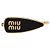 Miu Miu Fermaglio per capelli in metallo smaltato